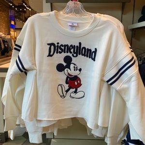 Disneyland cropped sweatshirt